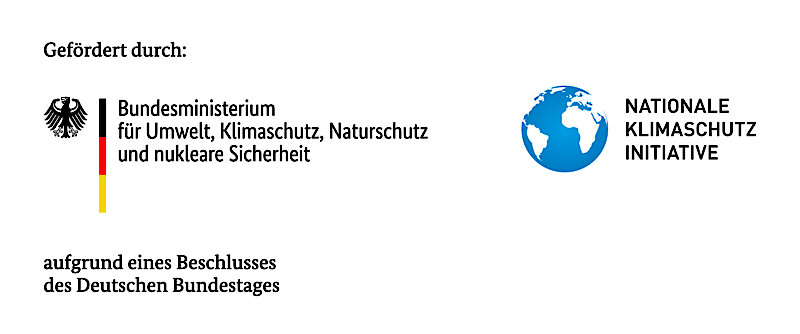 Logos des Bundesumweltministeriums und der Nationalen Klimaschutzinitiative